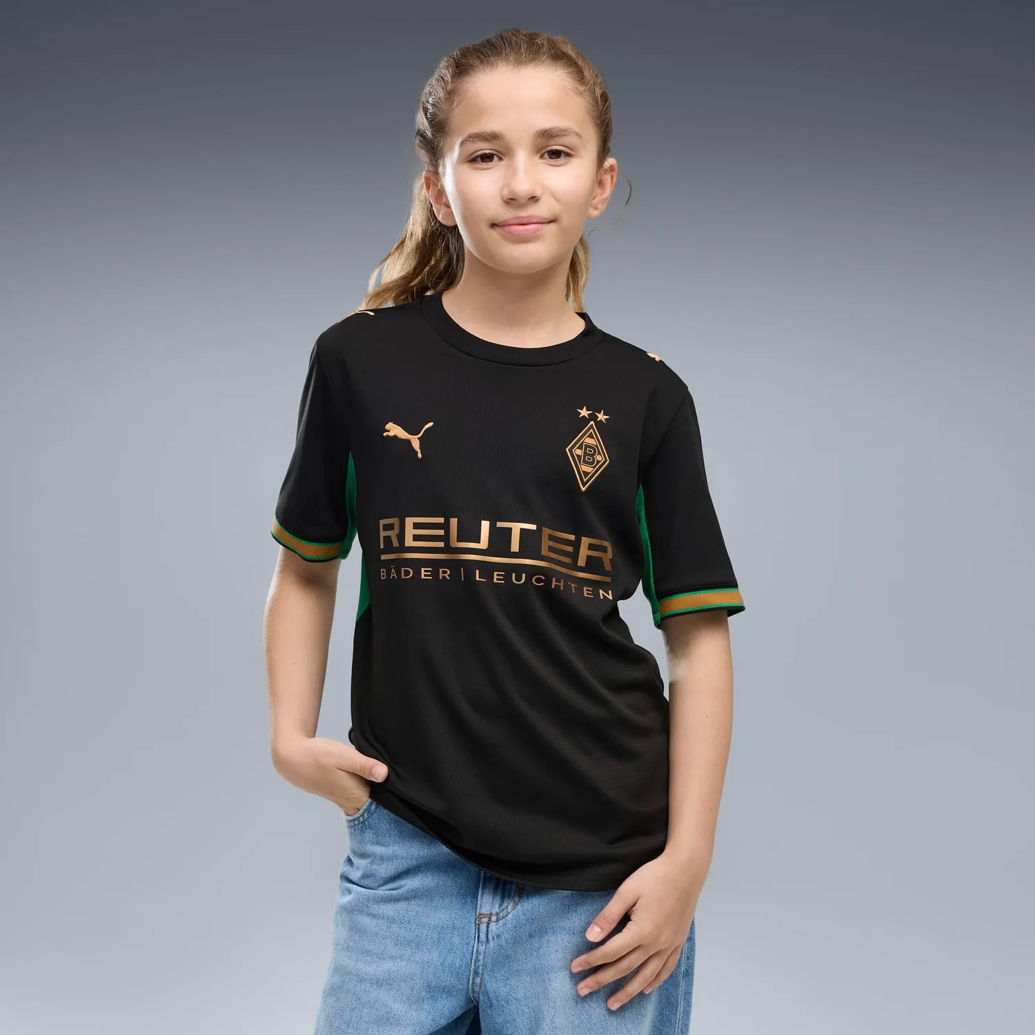Puma Borussia Mönchengladbach Replica Jr 26/27 maglia bambino dryCELL