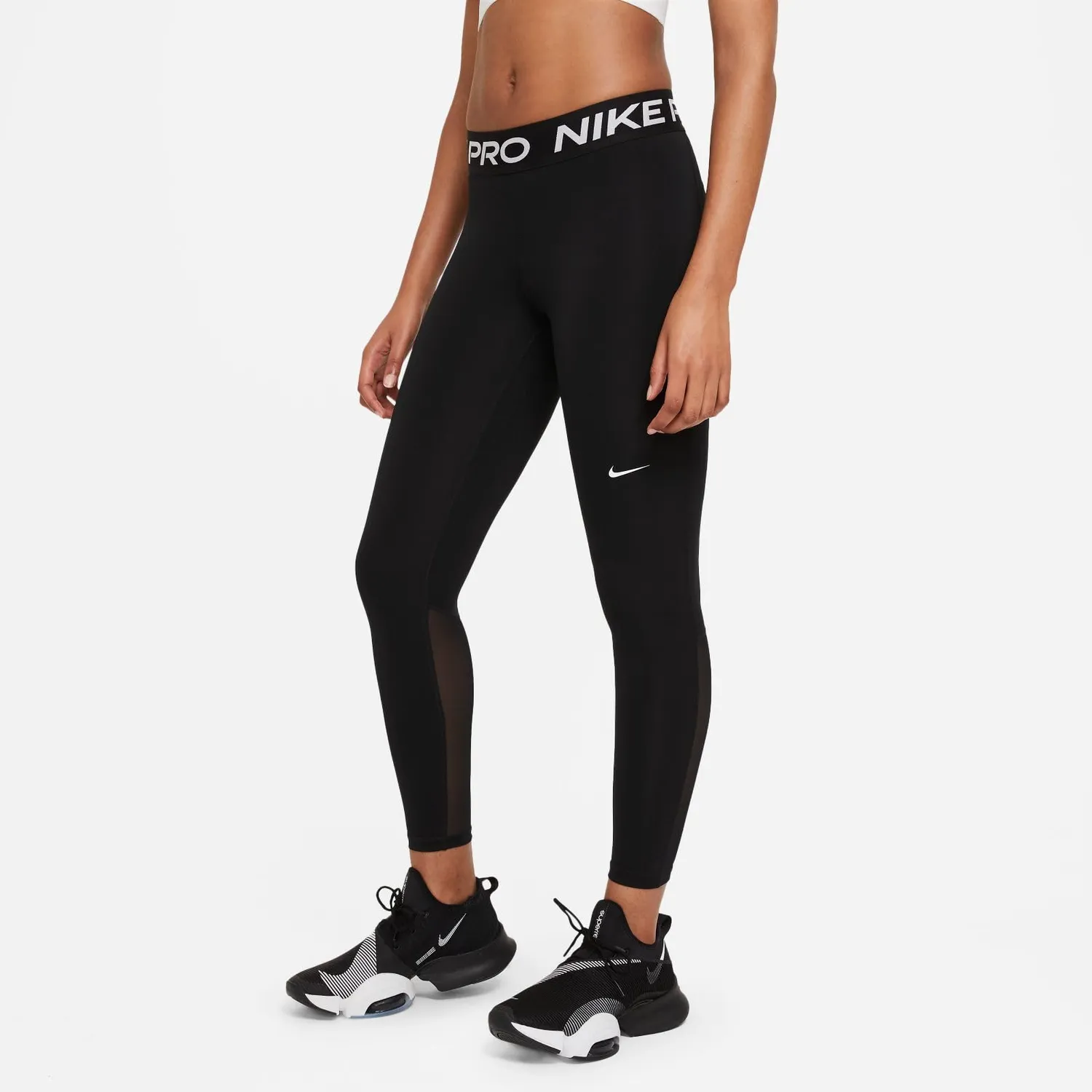 Nike Pro 365 Tight 7/8 Hi Rise leggings donna XL