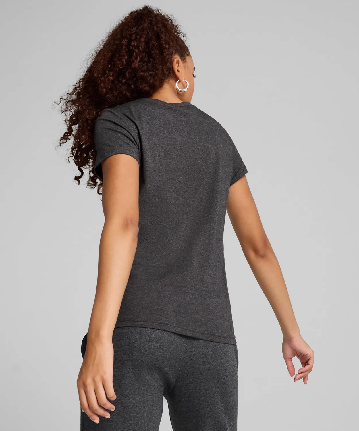 PUMA Ess No.1 Logo Tee t-shirt bianca unisex
