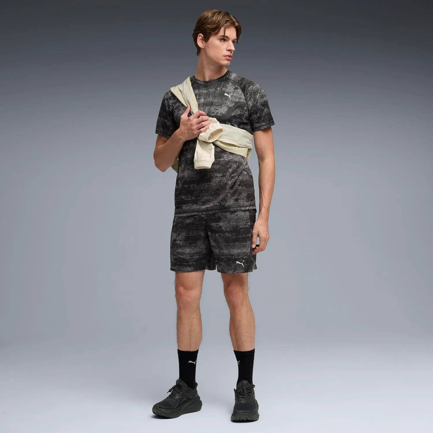 Puma Run Velocity AOP maglia running adulto traspirante