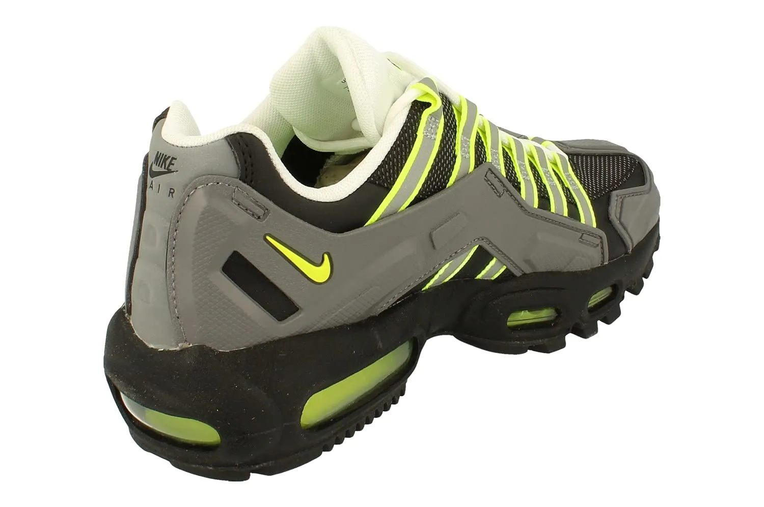 Nike NDSTRKT Air Max 95 CZ3591 sneakers nere giallo neon