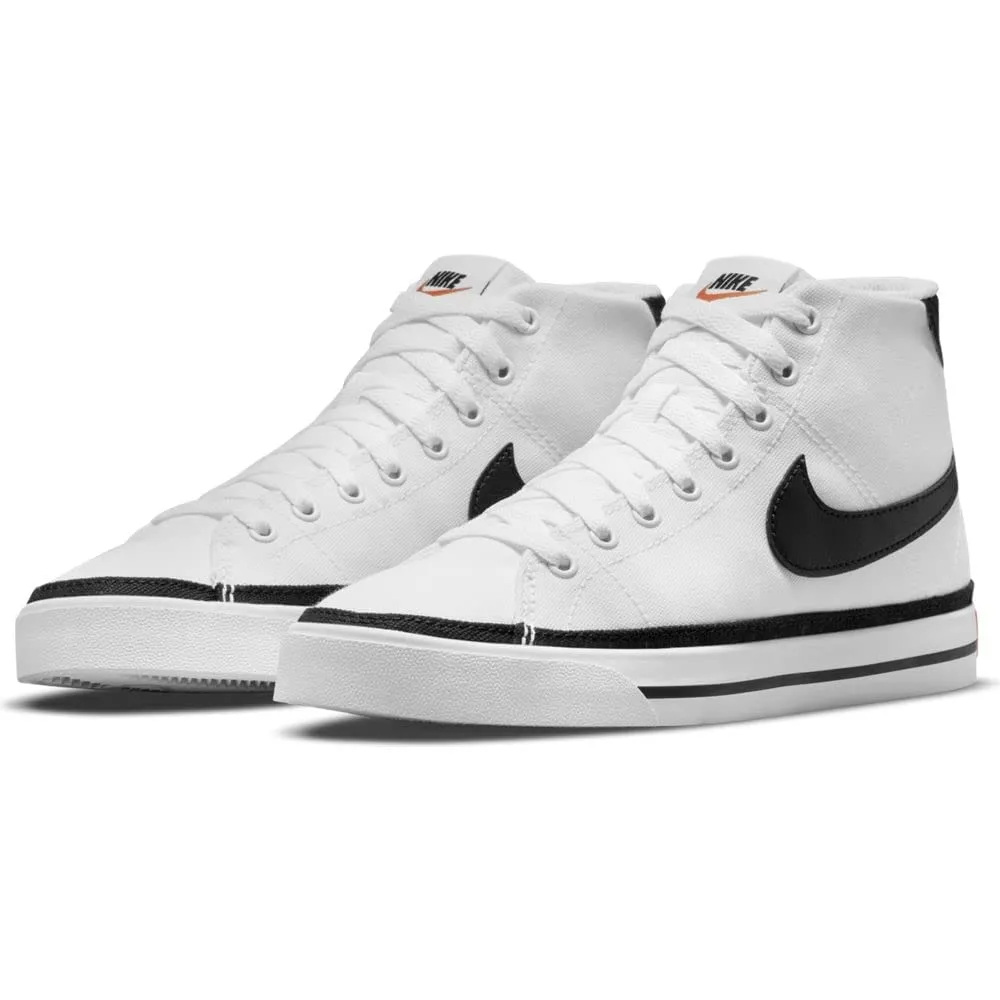 Nike Court Royale 2 scarpe tennis donna bianco nero arancione