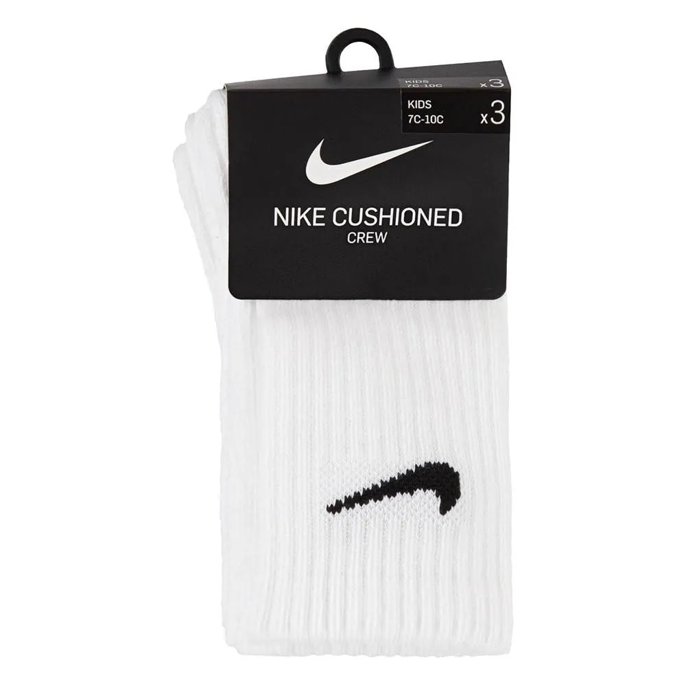 Nike Kids Basic Pack Crew calzini bambino 3 paia cotone