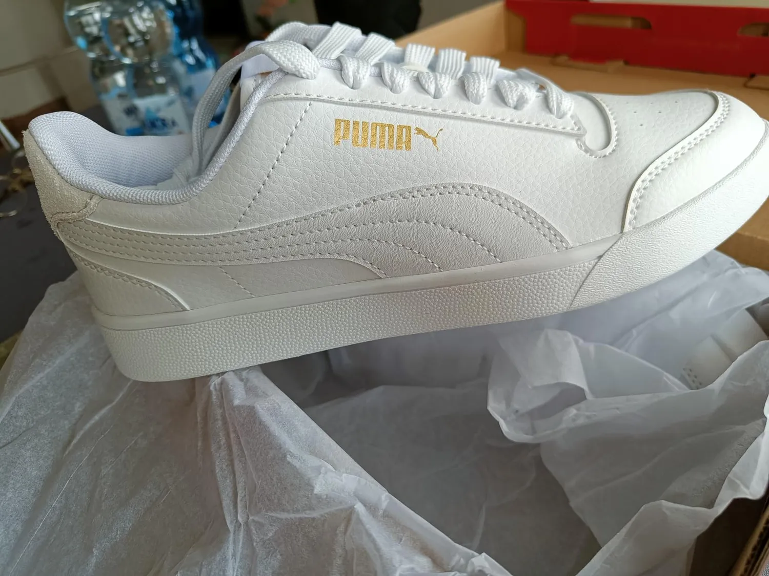 PUMA Shuffle sneaker unisex pelle court anni 80