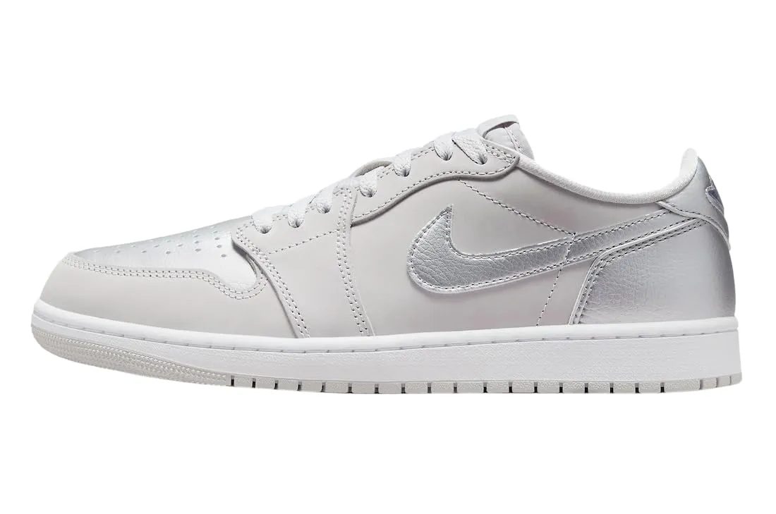 Nike Air Jordan 1 sneaker basse 44.5 EU bianche grigie