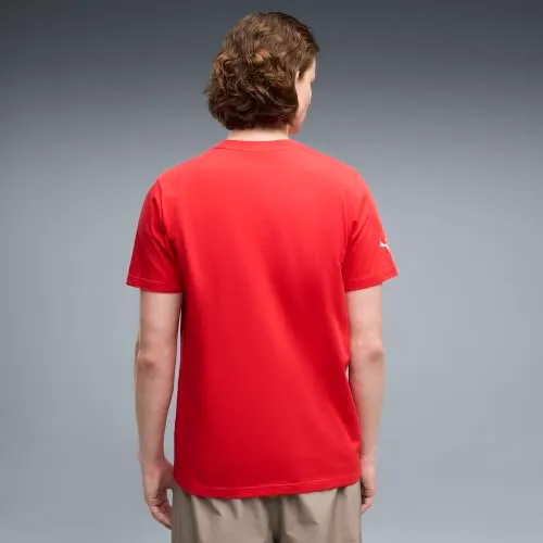 Puma Scuderia Ferrari Coloured Shield T-shirt uomo L rosso