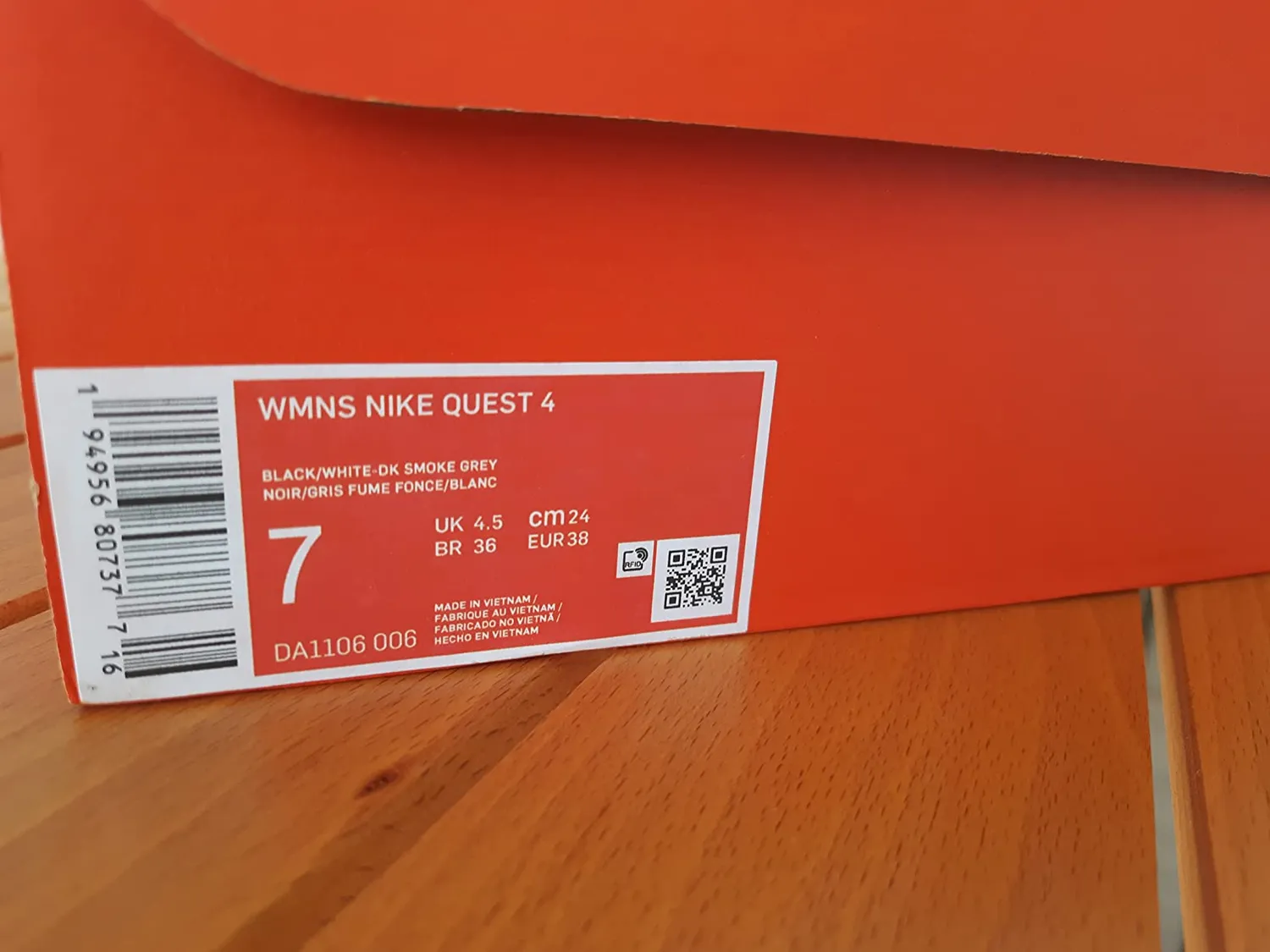 Nike Quest 4 scarpe running donna vinaccia