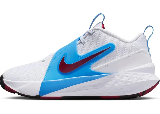 Nike Team Hustle D 12 HF6279 scarpe basket bambino strap