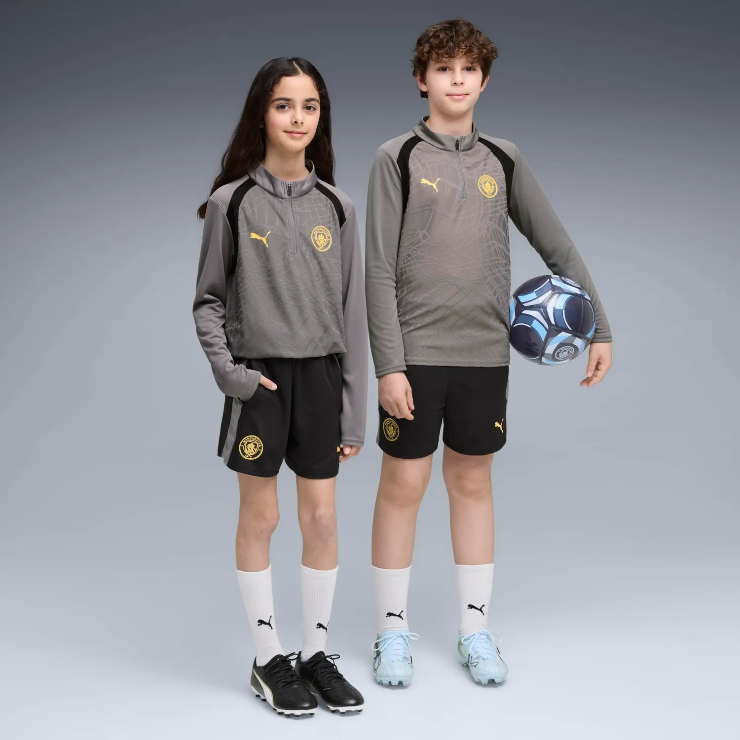 Puma Manchester City Training 26/27 pantaloncini bambino tasche
