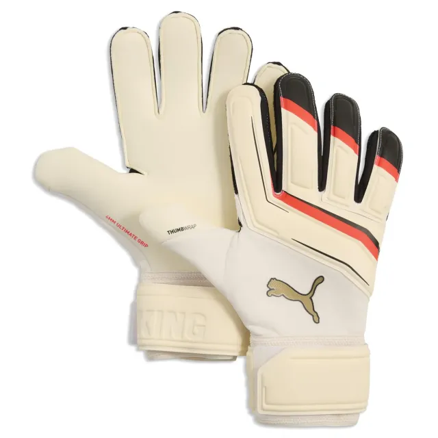 Puma King Pro RC guanti portiere bambino 9 rosso nero