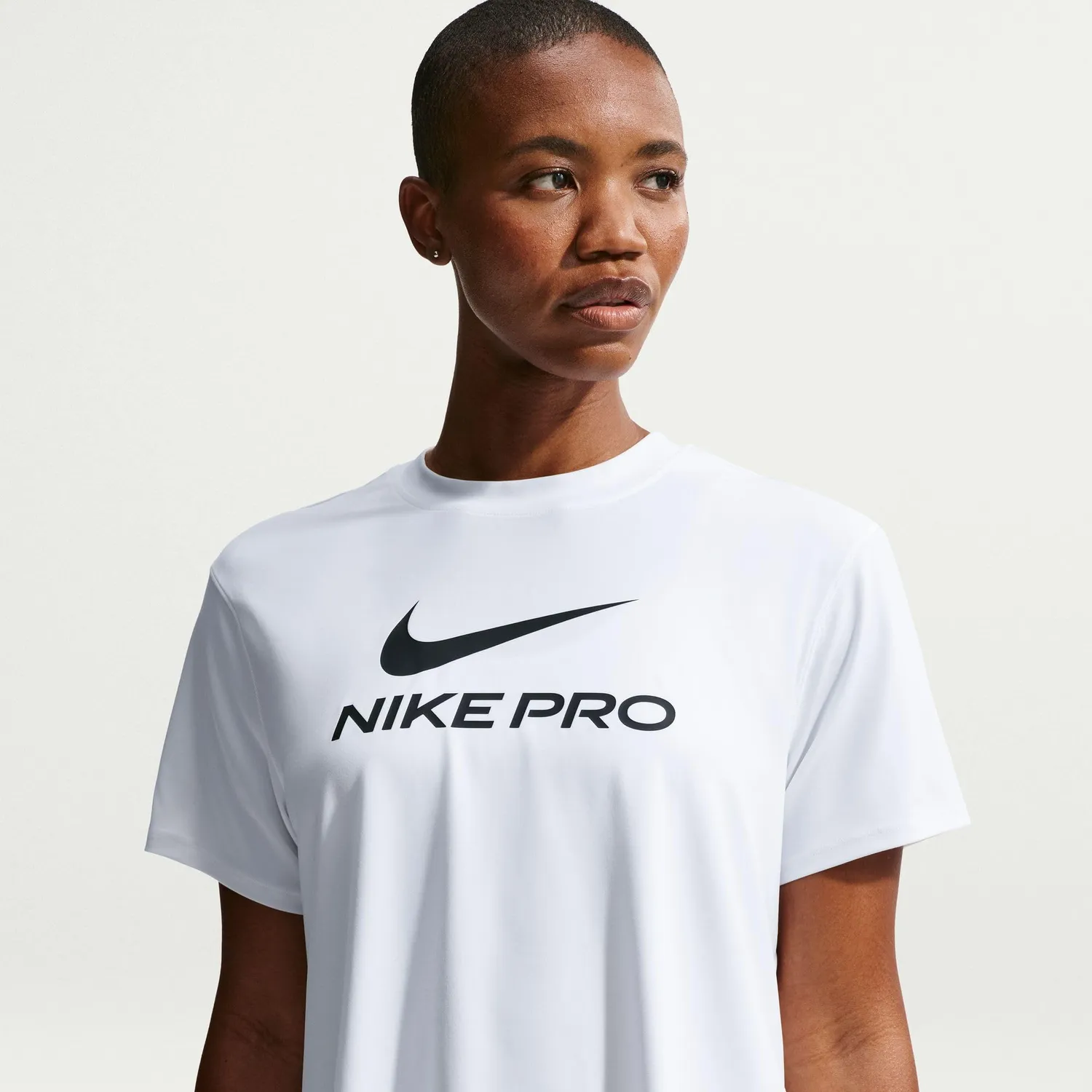 Nike Pro maglia donna S taglio ampio Dri-Fit nera