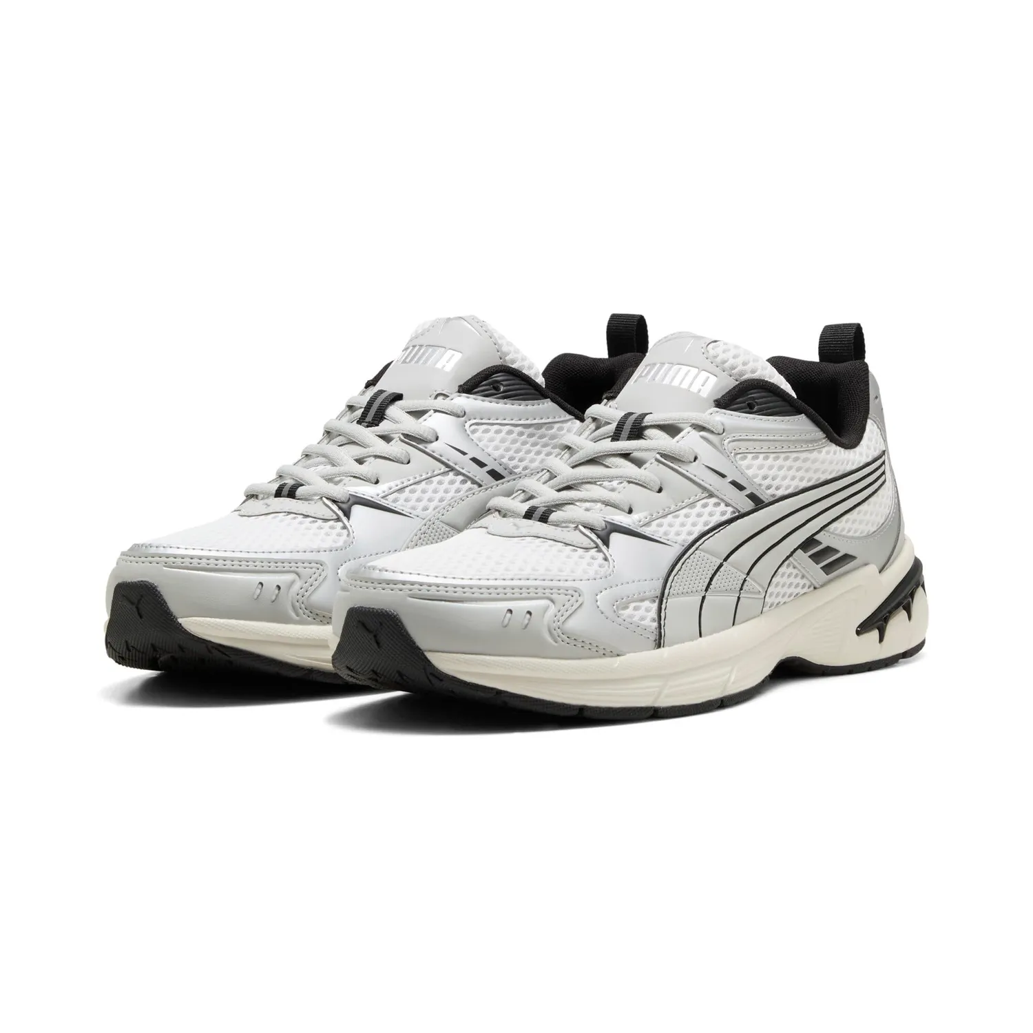 Puma Milenio Tech 2000 Reflect-X scarpe training argentate