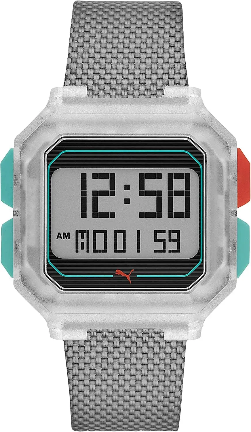 Puma Remix P5021 orologio digitale donna silicone nero