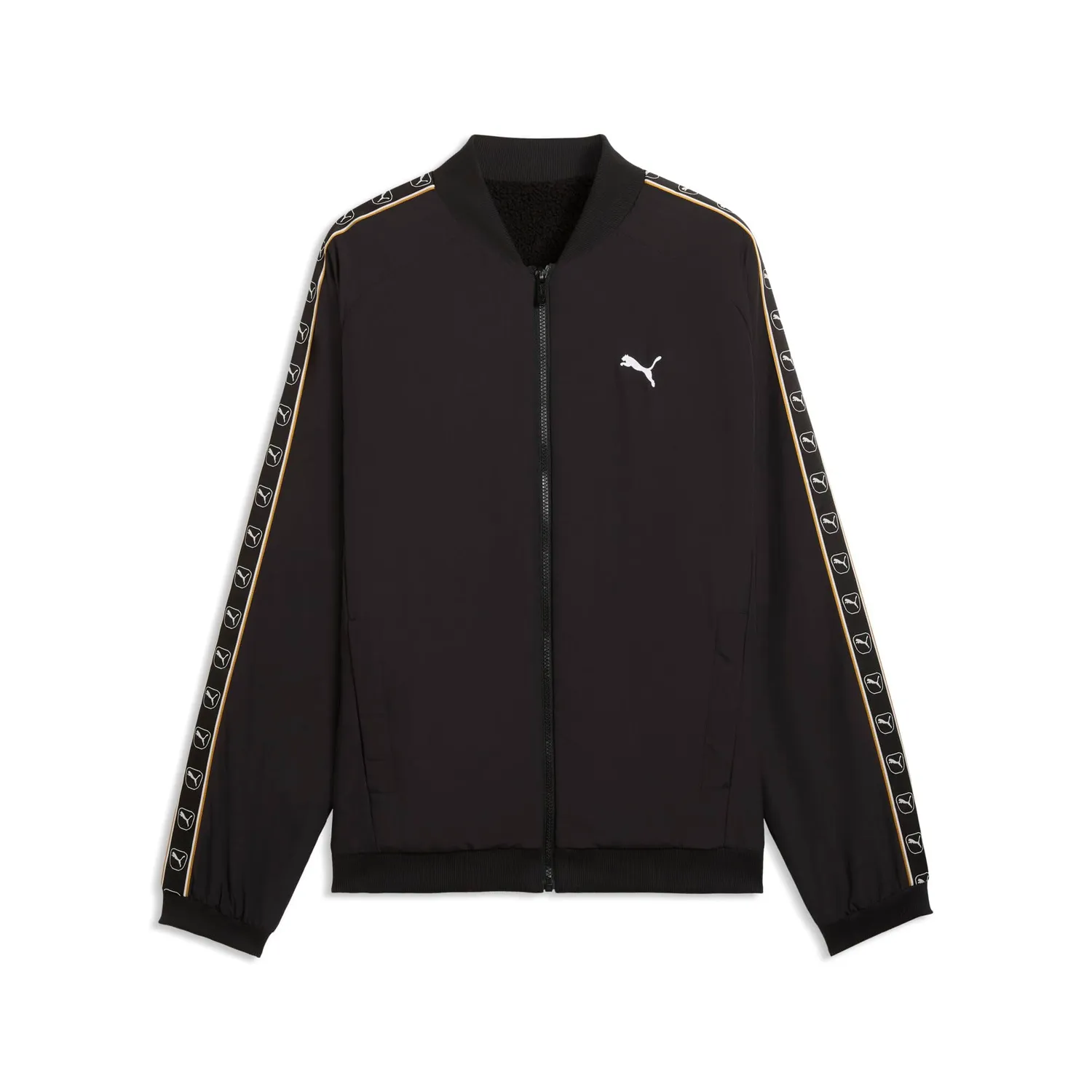 Puma giacca bomber reversibile uomo taglia S sherpa