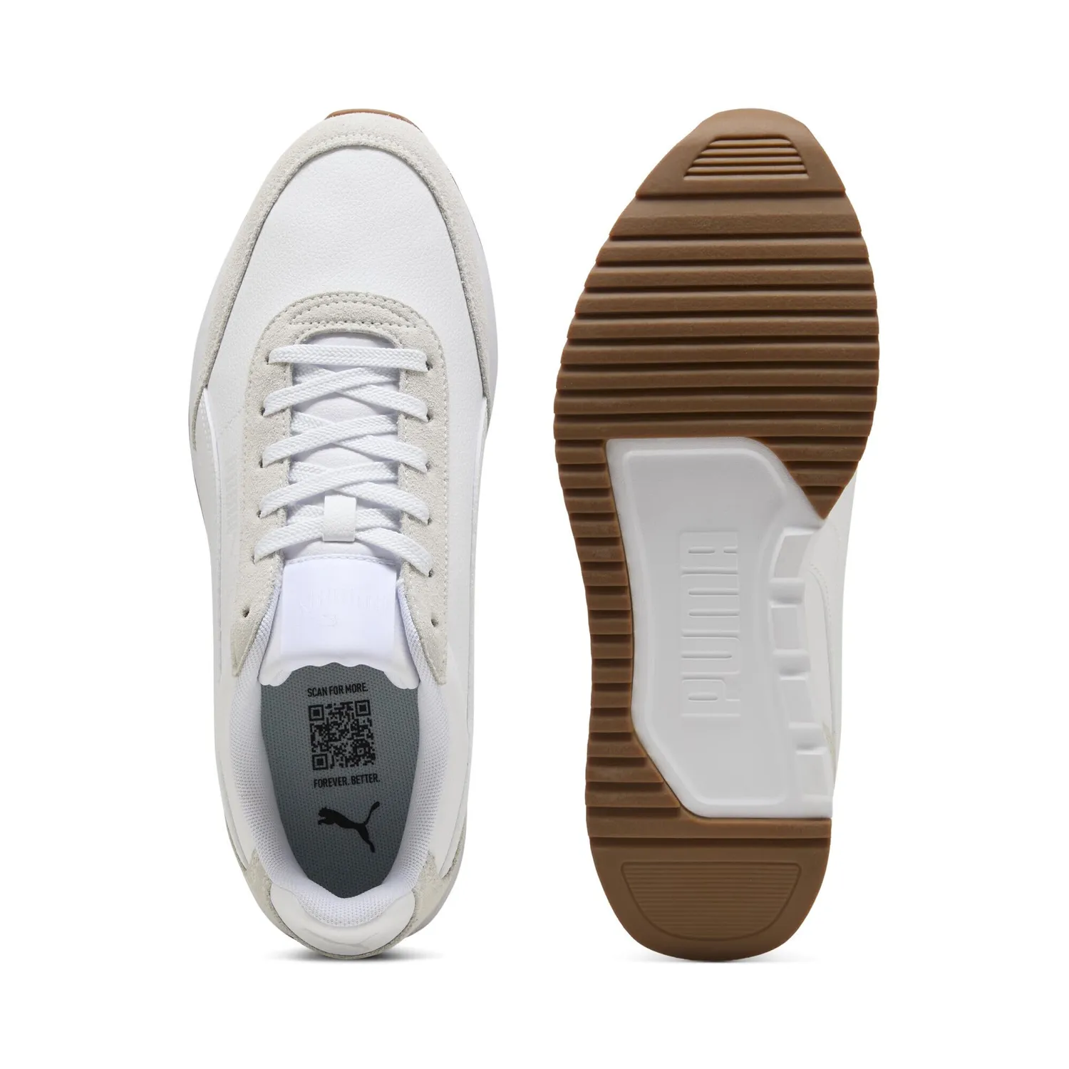 Puma R78 Lightwind sneakers unisex 45 EU suola gum