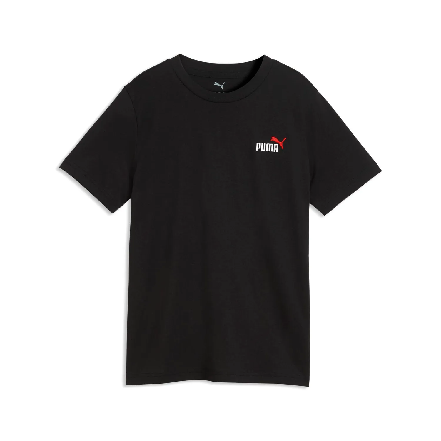 Puma Ess 2 Color Small N.1 Logo Tee Maglietta Bimbo 116 Bianca