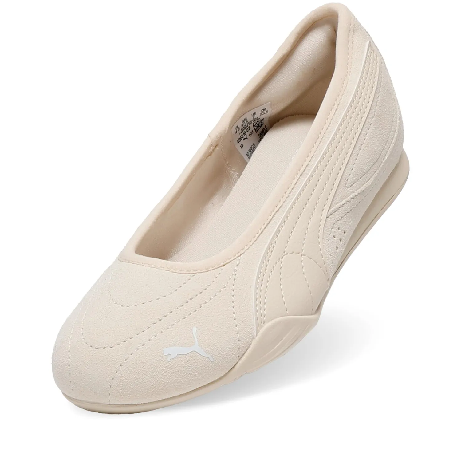 Puma Catch Soleil Ballerina scarpe donna bianche 39 EU tela