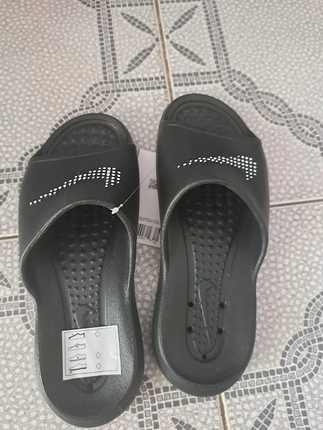 Nike Victori One Slide ciabatte donna nero 38 EU morbide