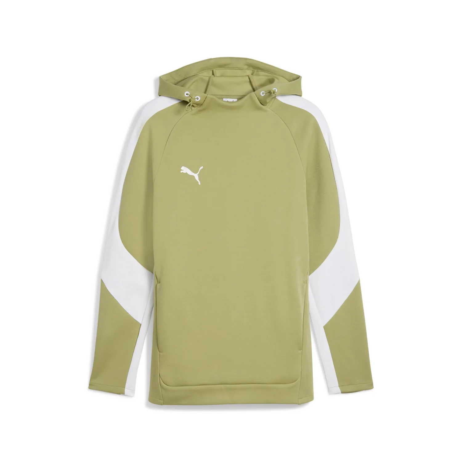 PUMA TeamEvostripe Hoody felpa cappuccio blu navy