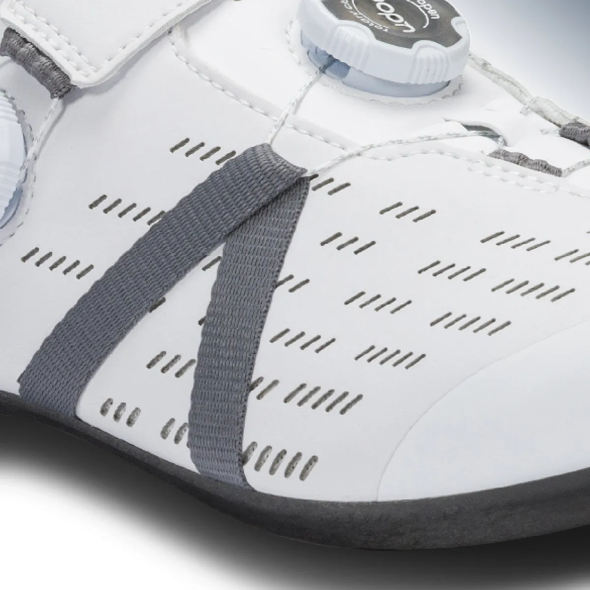 Udog Cento scarpe ciclismo bianco micro twist