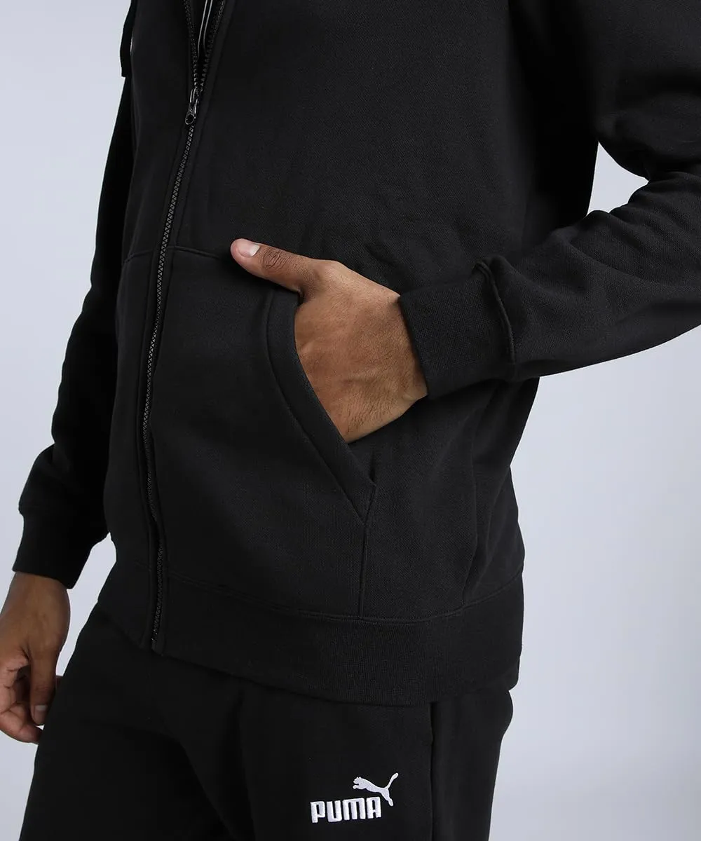 Puma Ess No.1 Logo felpa zip S con cappuccio