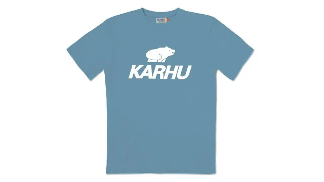 Karhu Classic Logo T-Shirt maglietta Windward Blue cotone