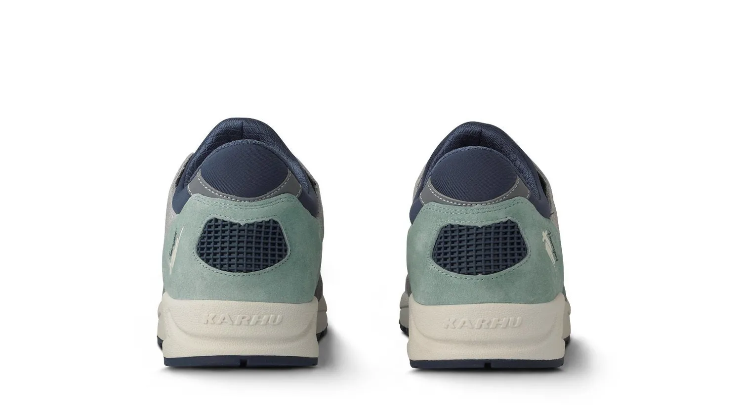 Karhu Aria 95 sneakers aqua gray indigo mesh lifestyle