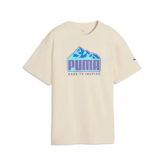 Puma Graphic Relaxed Mountain Tee B maglietta grafica