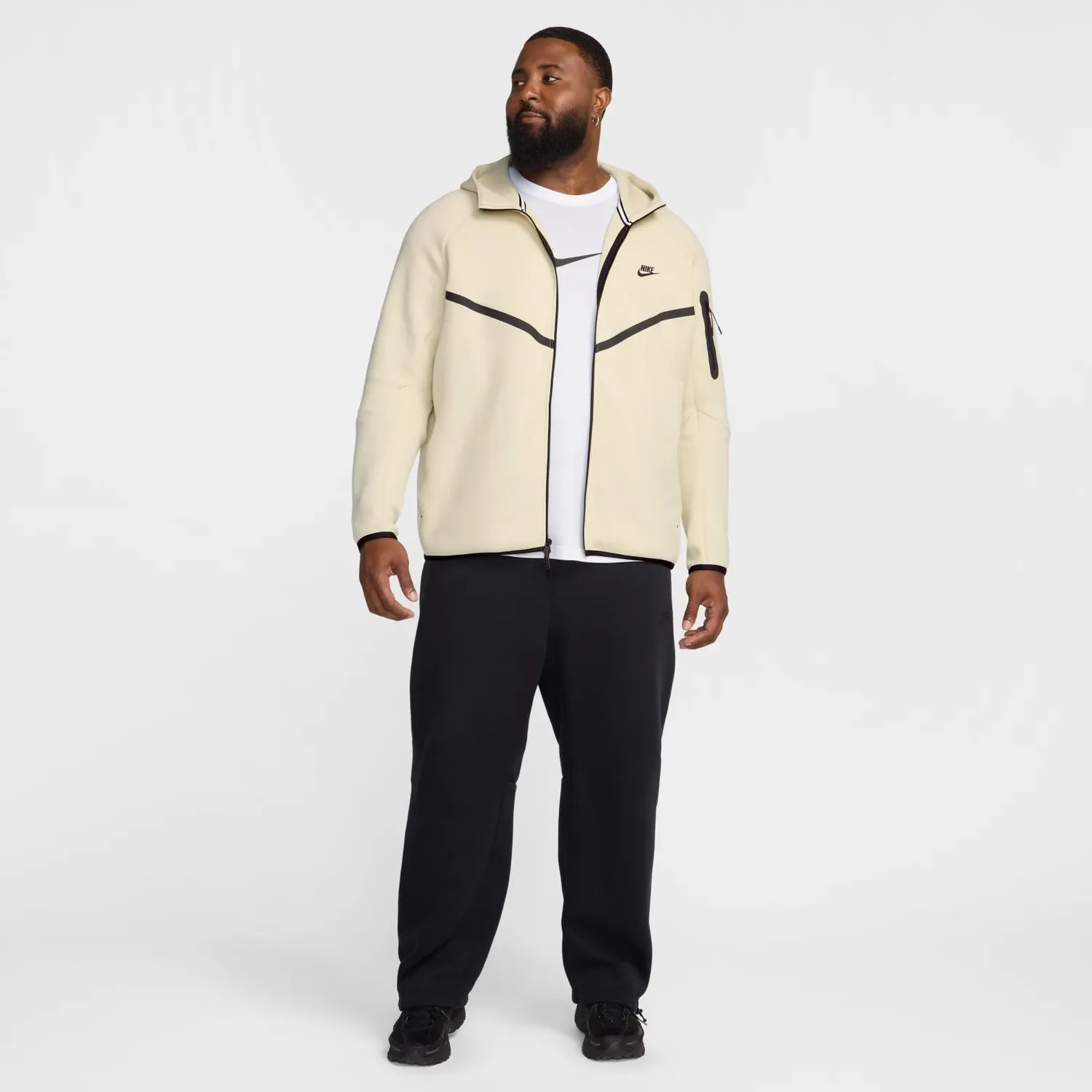 Nike Tech Windrunner Felpa Cappuccio Uomo M Pile