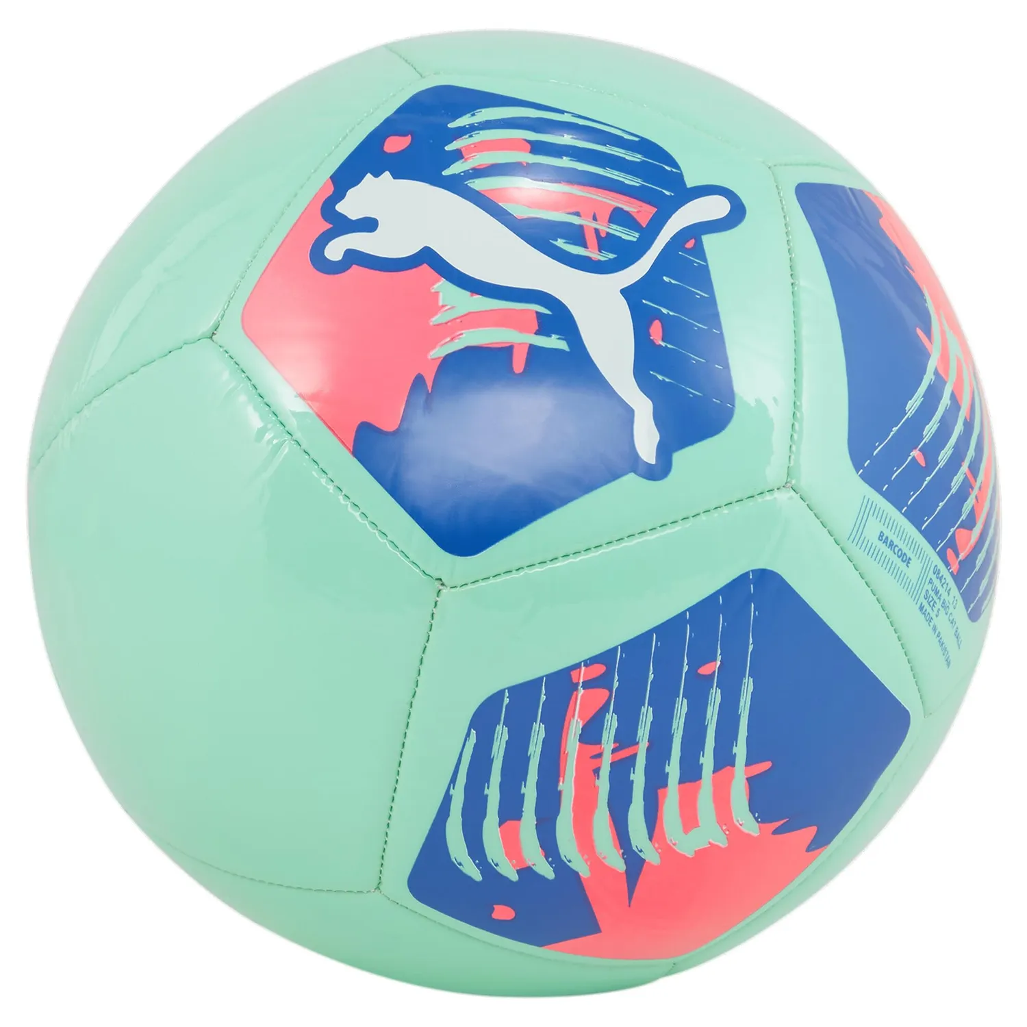 Puma Big Cat pallone calcio bianco rosso allenamento