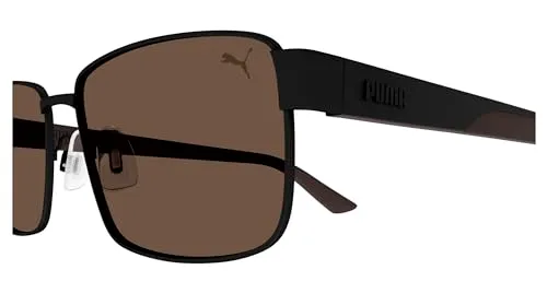 Puma PU0430S-003 occhiali da sole rettangolari neri