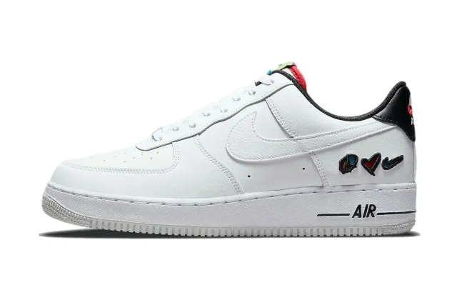 Nike Air Force 1 '07 DD8959 scarpe bianco nero 45,5