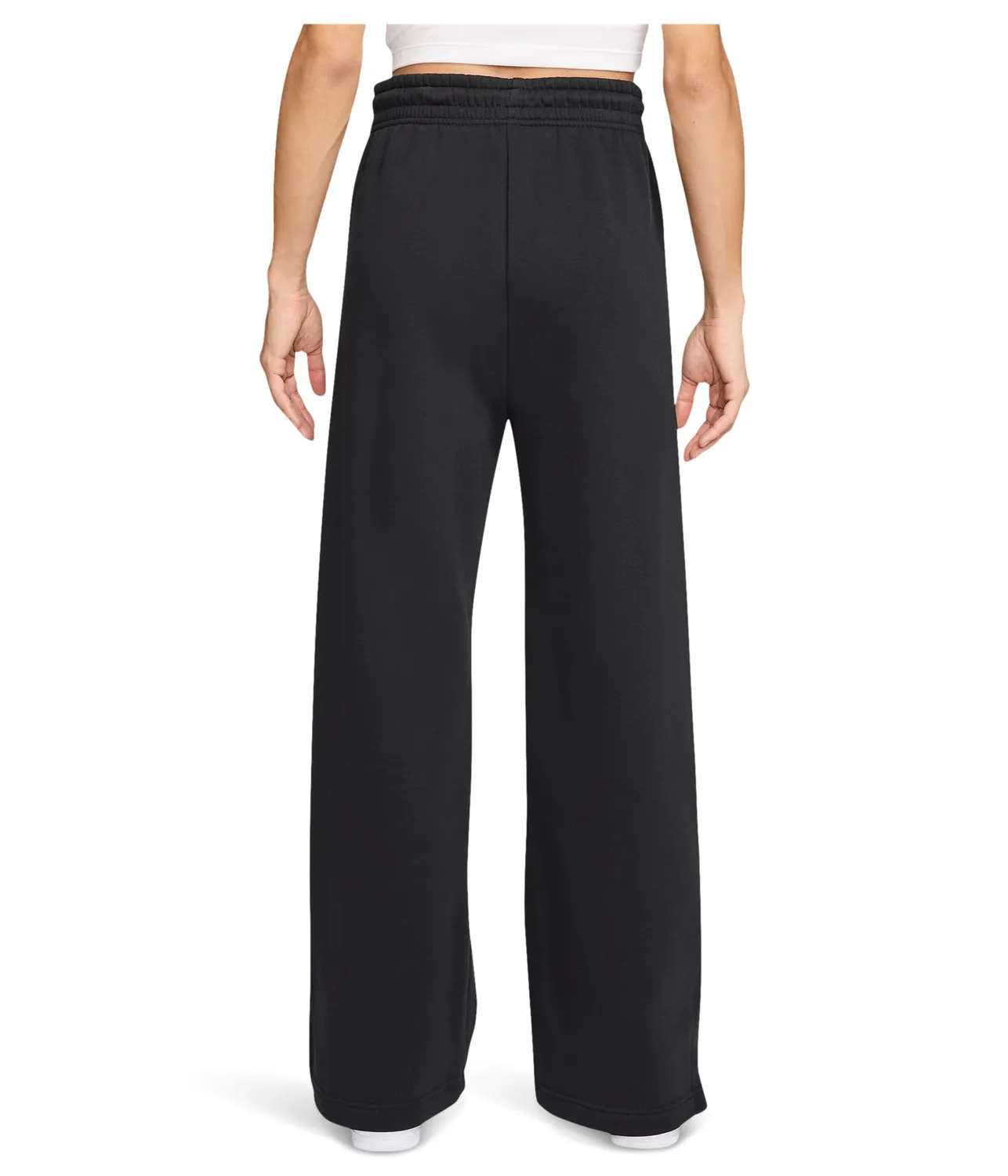 Nike Phoenix FLC HR Pant pantaloni donna neri M pile