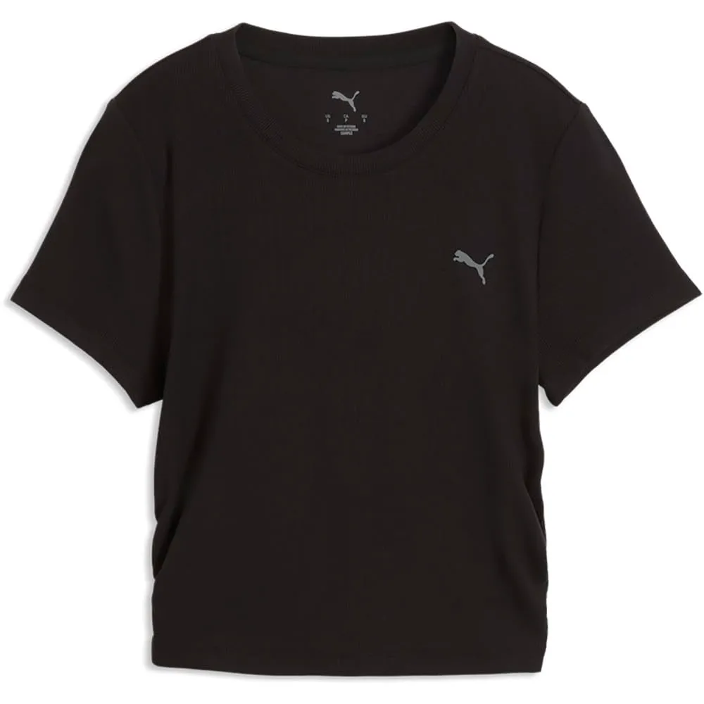 Puma Cloudspun Rib Tee maglietta donna taglia S