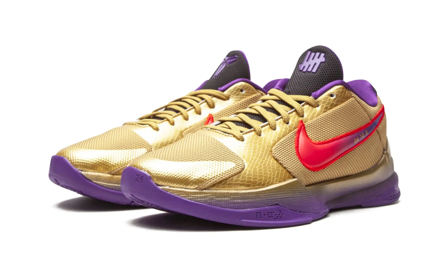 Nike Kobe 5 Protro scarpe basket oro viola bianco