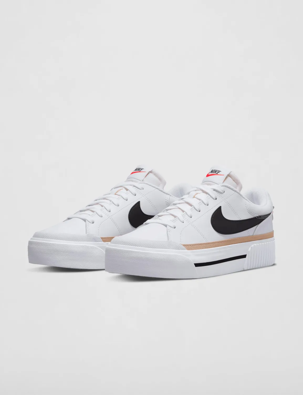 Nike Court Legacy Lift scarpe donna platform bianche