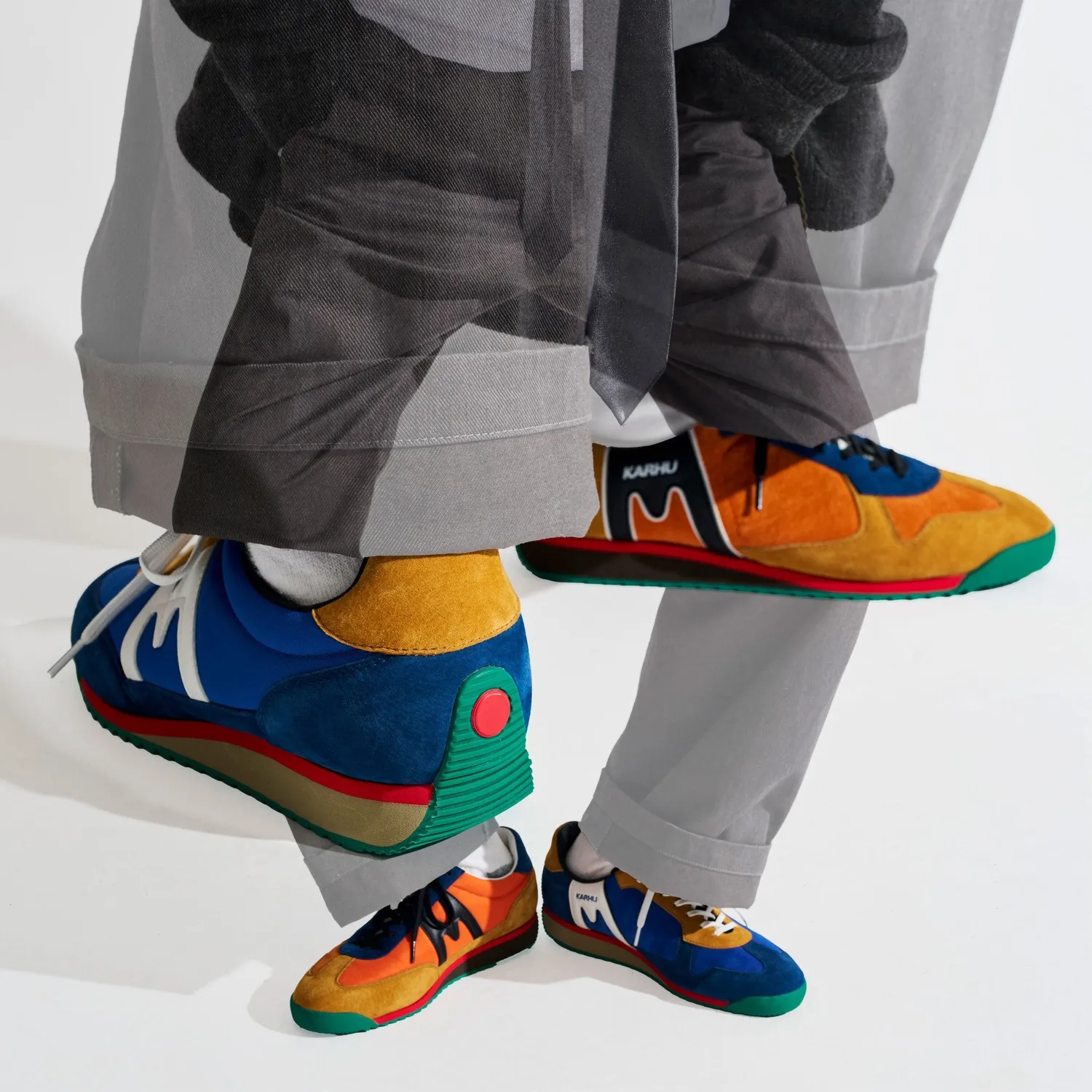 Karhu x Engineered Garments Mestari Sprint sneakers Classic Blue