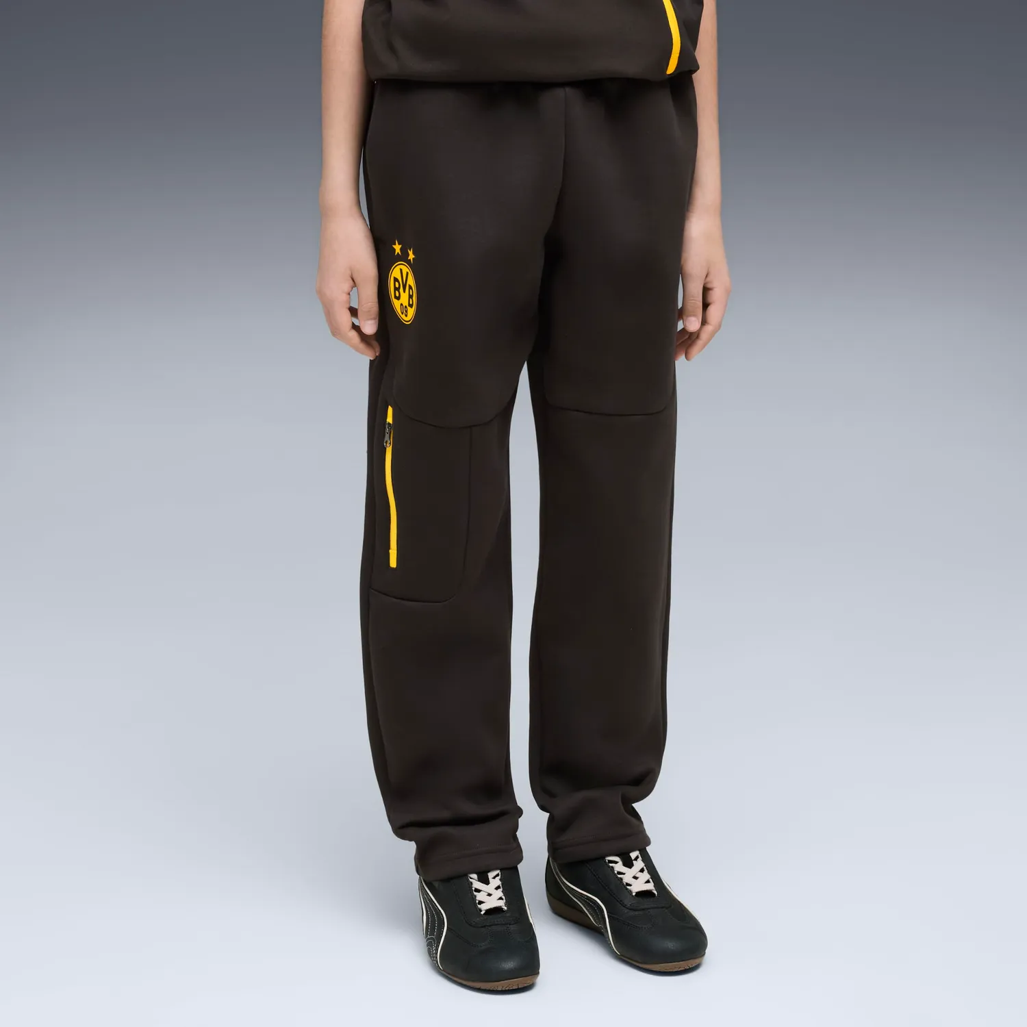 Puma Borussia Dortmund Pumatech pantaloni tuta junior 140