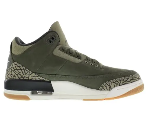 Jordan Air 3 Retro Medium Olive sneakers 42 EU pelle