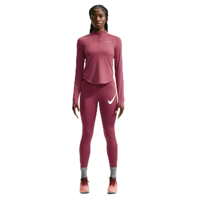 Nike Tempo maglia running donna XS mezza zip