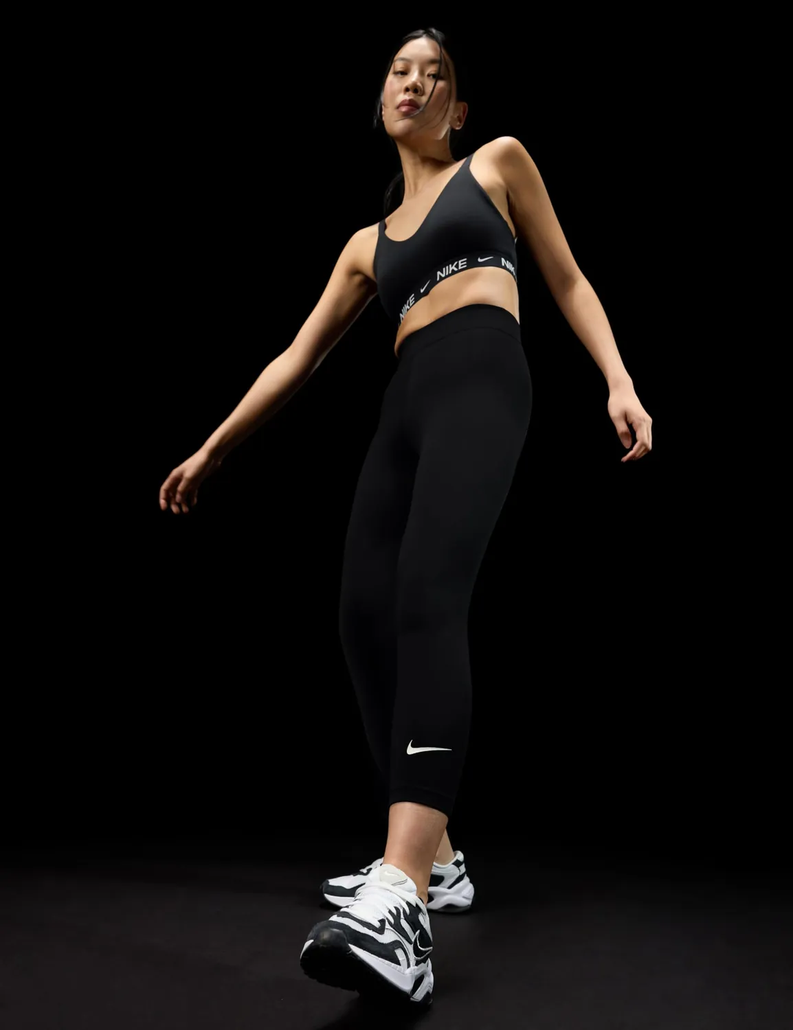Nike Classics 7/8 leggings donna neri vita alta