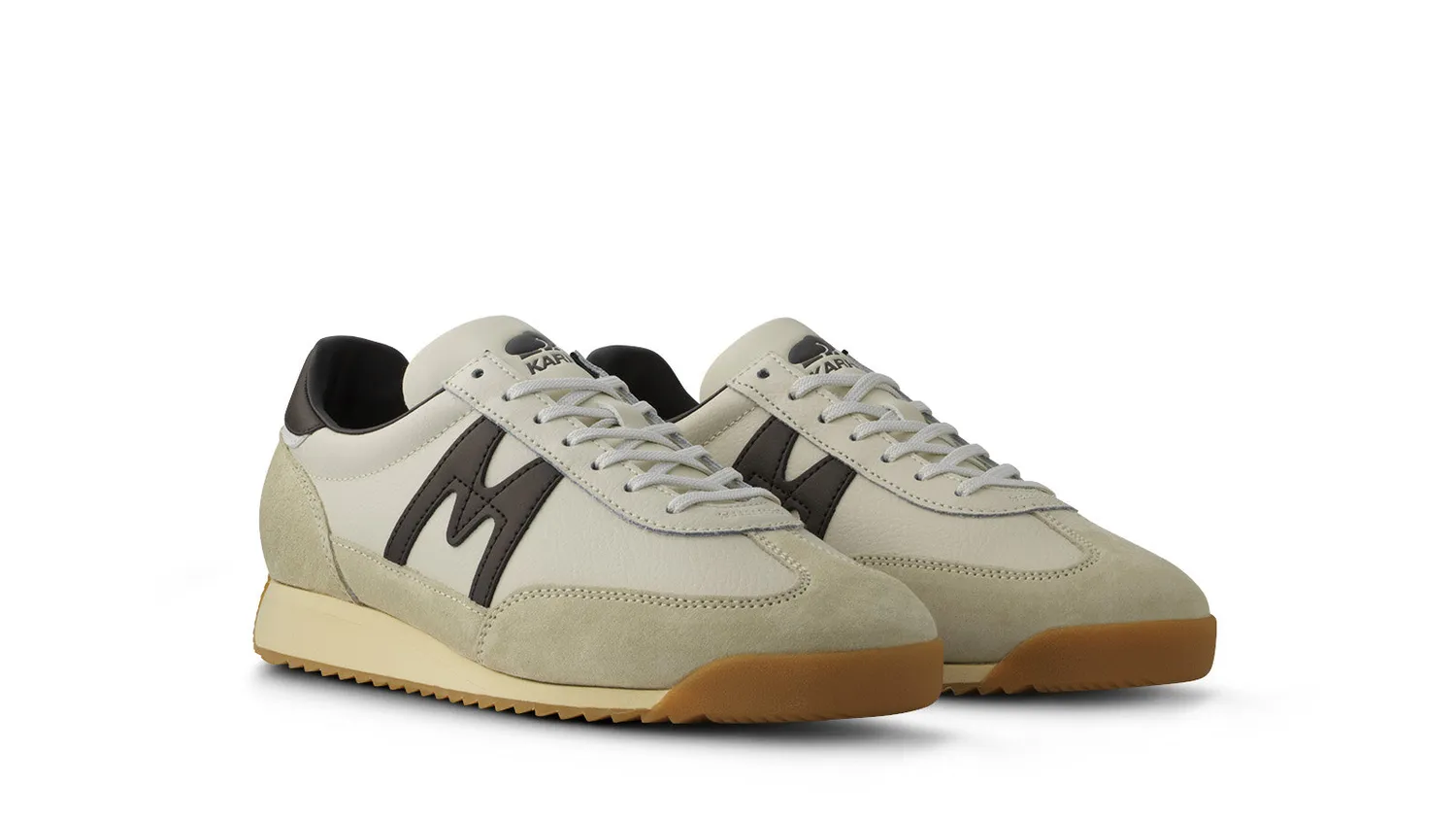 Karhu Mestari 76 sneakers Gravel Chocolate pelle