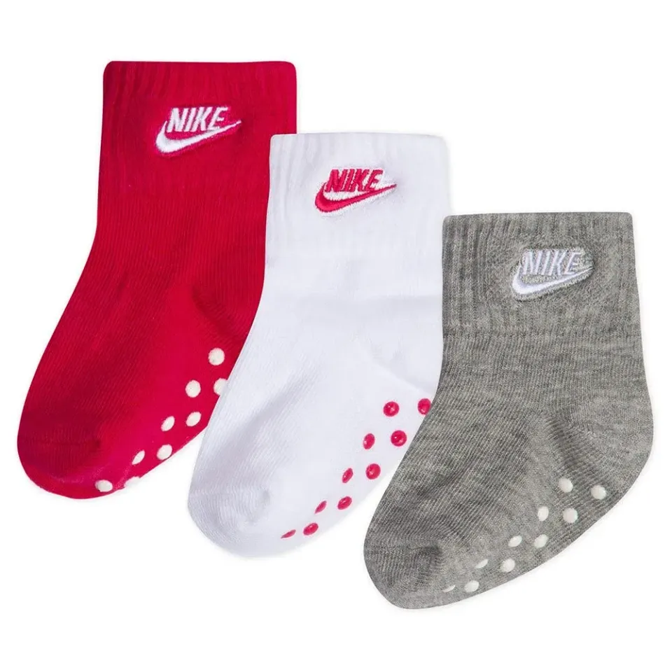 Nike Core Futura Gripper calzini bimbi rosa grip