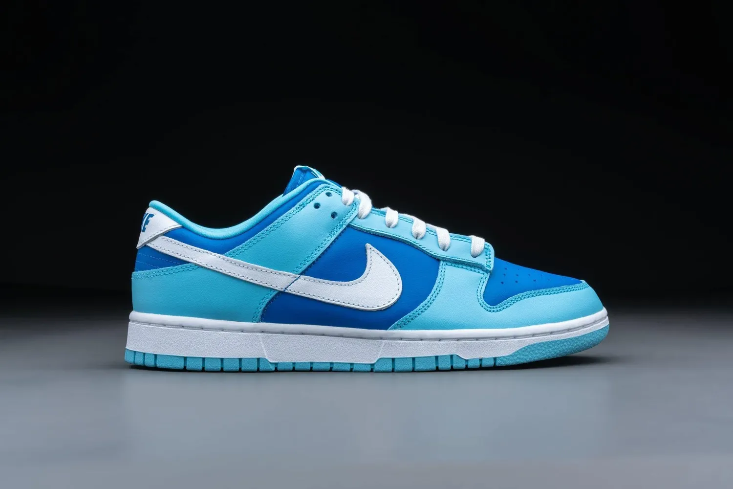 Nike Dunk Low sneakers pelle vintage cushion comfort