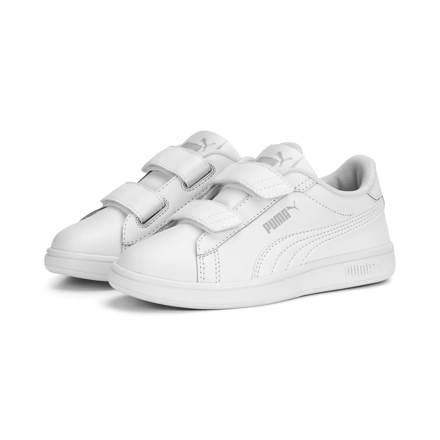 Puma Smash 3.0 L V PS Sneakers bimbo nero bianco