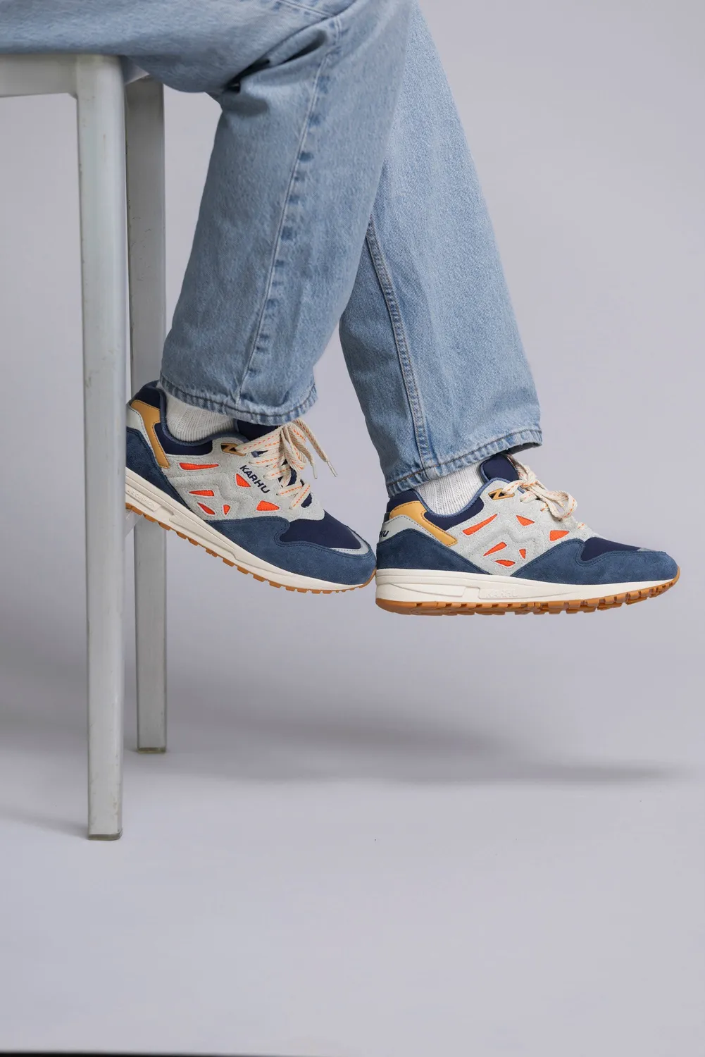Karhu Legacy 96 sneakers Vintage Indigo Flame speckled