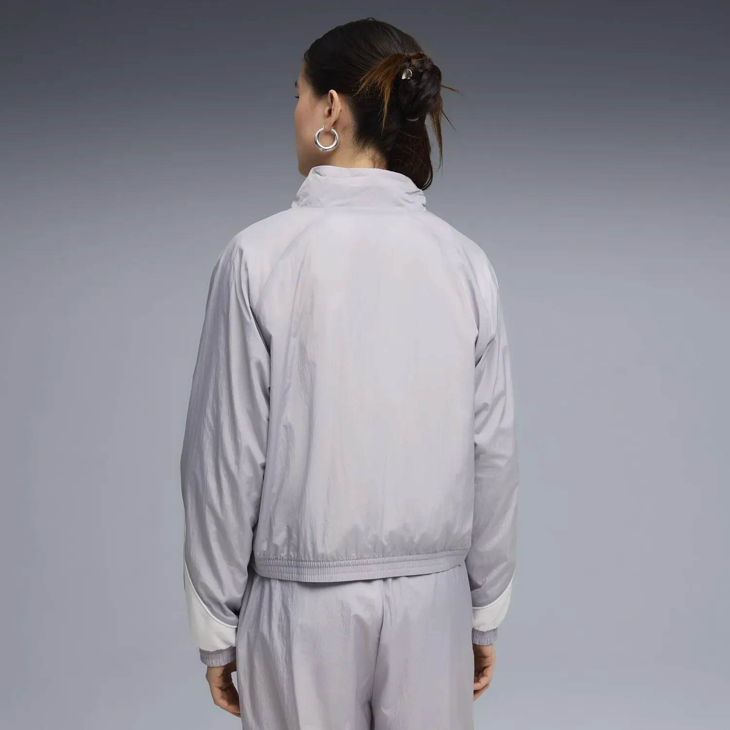 PUMA Sport Relaxed giacca donna full-zip Vibrant Silver