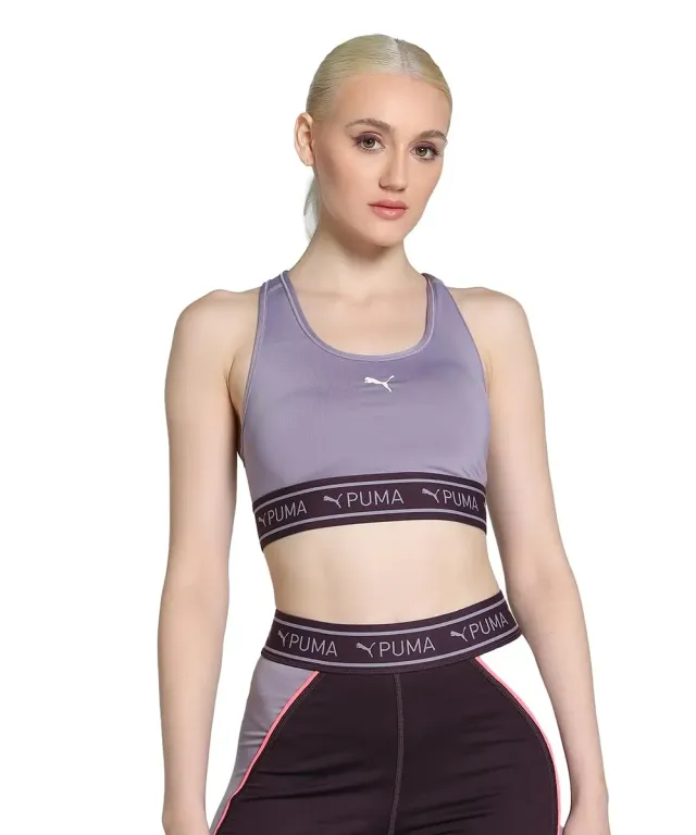 Puma 4keeps Elastic Bra top sportivo XS Pale Plum