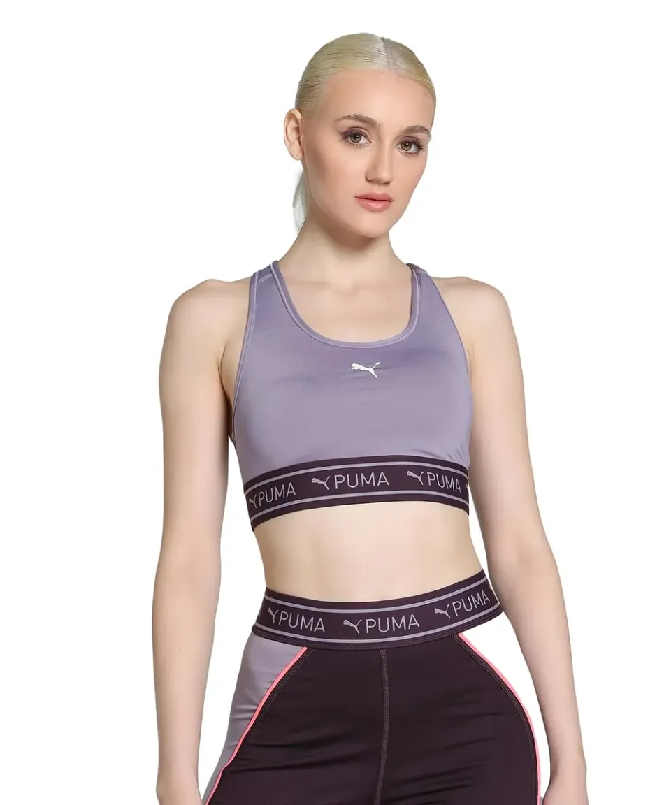 Puma 4keeps Elastic Bra top sportivo XS Pale Plum