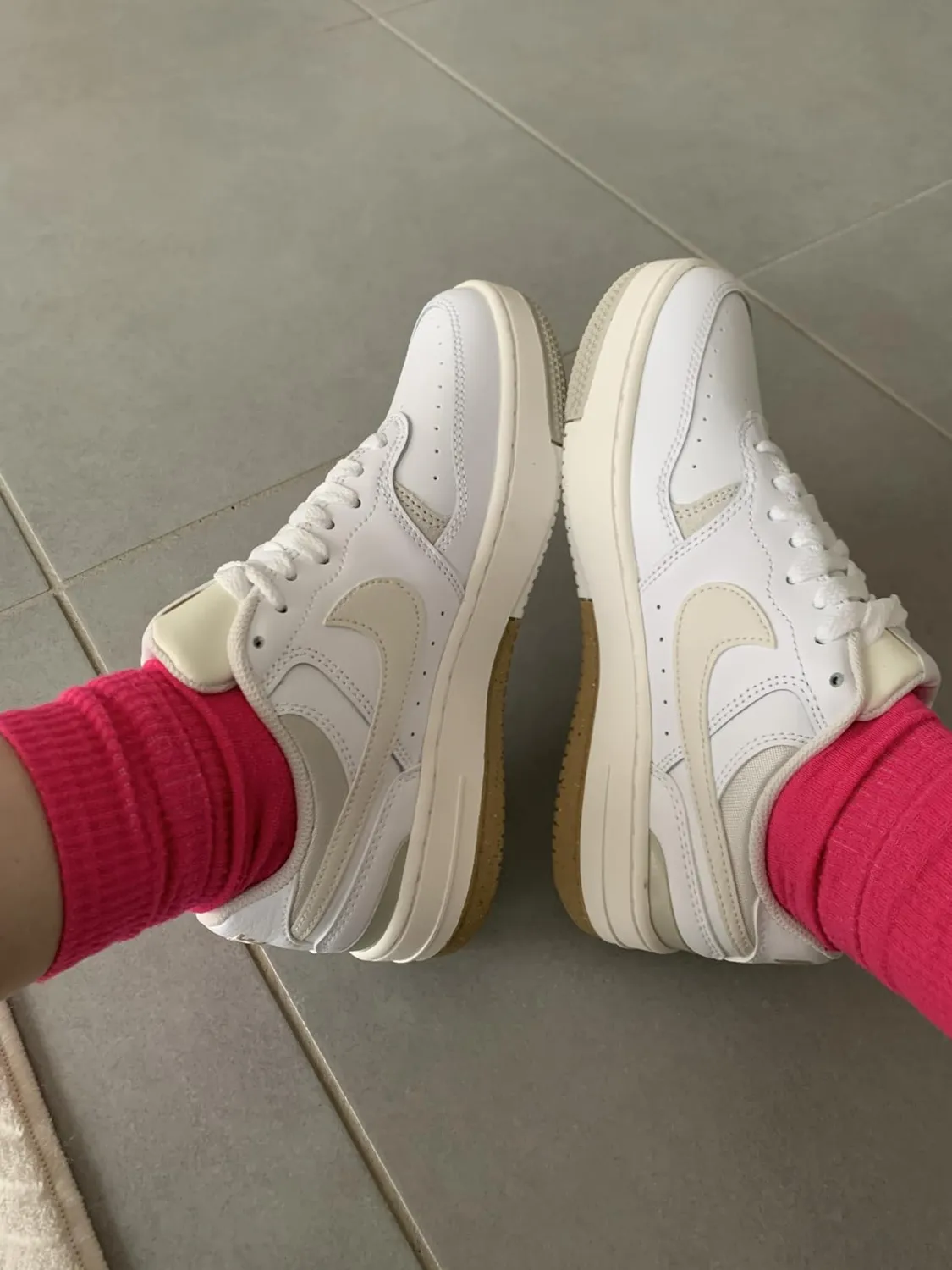 Nike Gamma Force Sneakers Donna Platform Pelle